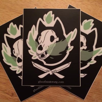 Trevor skull sticker