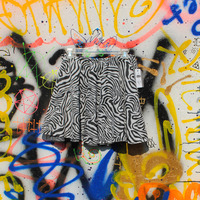 Zebra Circle Skirt - Thumbnail 1