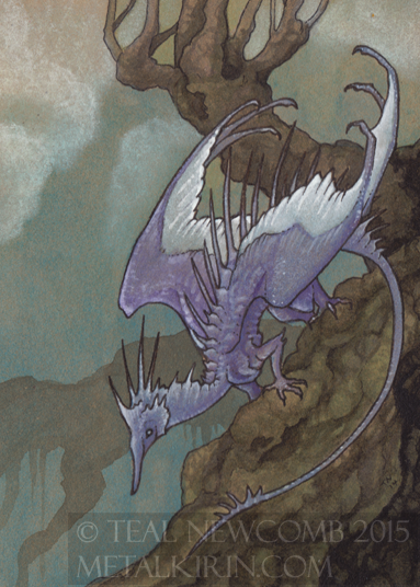 Original ACEO Artwork: Dream Denizen