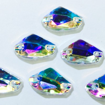 Cosmic shape (ab) 9mm x 15mm