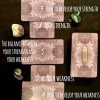 Strength and Weakness. Your strengths and weaknesses defined! Intuitive psychic tarot oracle card divination reading - Thumbnail 2