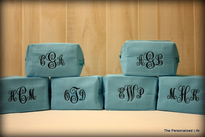 Set of 6 Cosmetic Bags