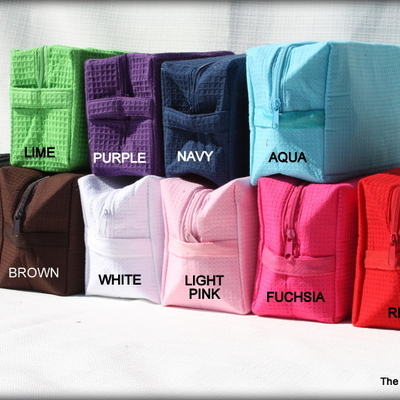 Set of 6 cosmetic bags