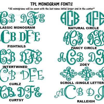 Monogram fonts - Thumbnail 2