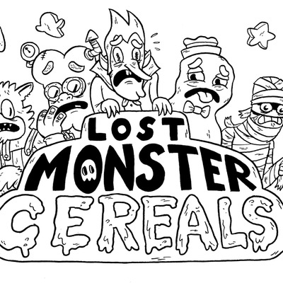 Lost monster cereals