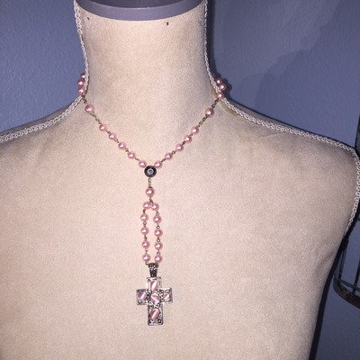 Pretty in Pink Rosary