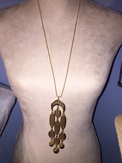 Ball Chain with STATEMENT Pendant