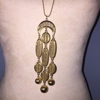 Ball Chain with STATEMENT Pendant - Thumbnail 1