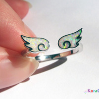 Opal Wing Ring - Thumbnail 1