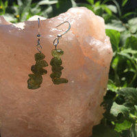 Peridot Earrings - Thumbnail 1