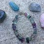 Fluorite Bracelet with Clasps-2