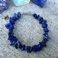 Lapis Lazuli bracelet with clasps - Thumbnail 1