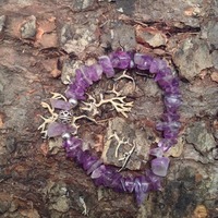 Amethyst Chip Stacker - Thumbnail 1