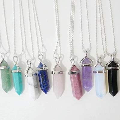 [sale] pointed crystal necklace