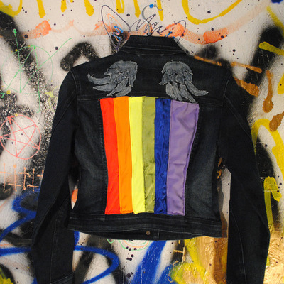 Equality jacket ft. rainbow alternative