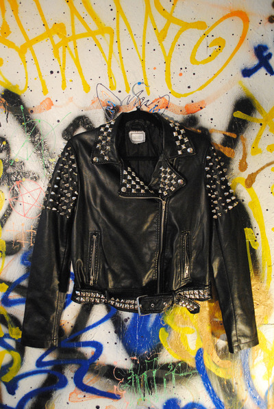 Rocked-Out Motorcycle Jacket