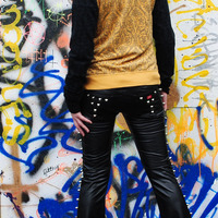 Black n Gold Mix n Match Hoodie - Thumbnail 3