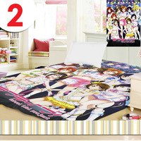 New Japanese Anime Design Otaku Bed Blanket - Thumbnail 2