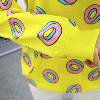 Harajuku cute donut hoodies - Thumbnail 3