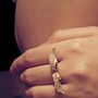 Adjustable Wings (Gold) Ring-2