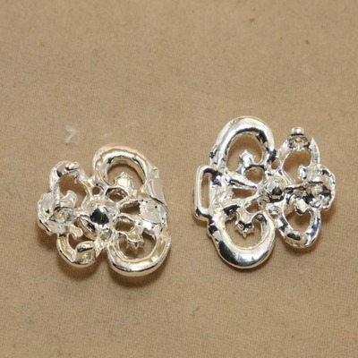 Vintage crystal rhinestone wedding belt buckle matching clasp closure