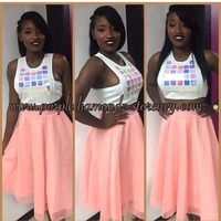 Skirt Peach - Thumbnail 1