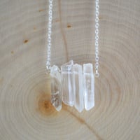 Quartz Crystal Necklace - Thumbnail 1