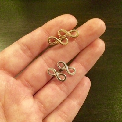 Infinity earrings!
