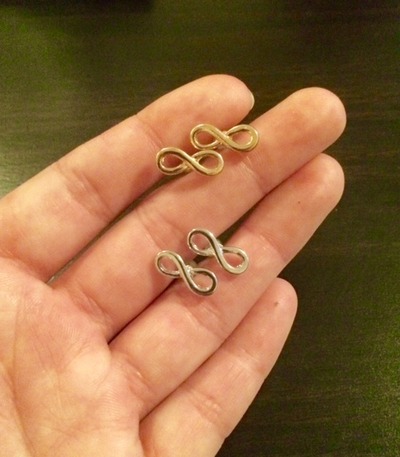 Infinity earrings!