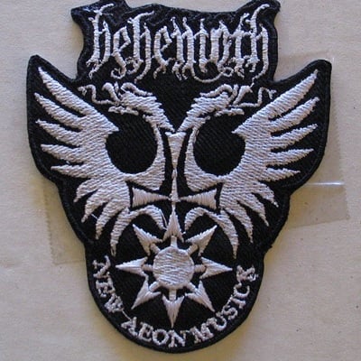 Behemoth 3.25 x 4 embroidered patch