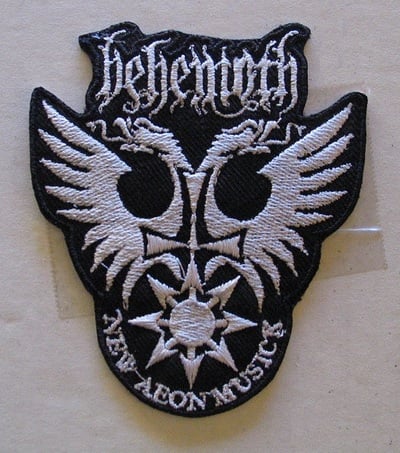 Behemoth 3.25 X 4 Embroidered Patch