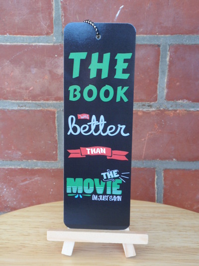 "The Book" 2x6 inch bookmark