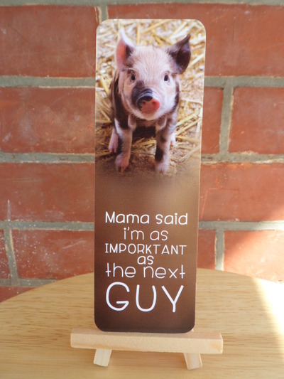 "Mr. Imporktant" 2x6 inch bookmark