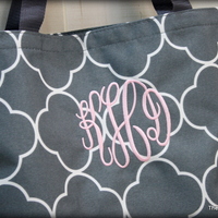 Quatrefoil Tote Bag - Thumbnail 2