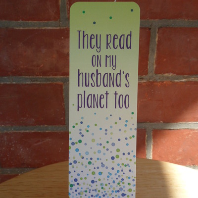 "husband's planet" 2x6 inch bookmark - Thumbnail 5