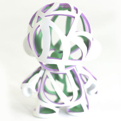 tri-color reticulated munny