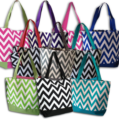 Chevron tote bag