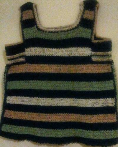 Crochet  Sleeveless  Sweater  Style 2