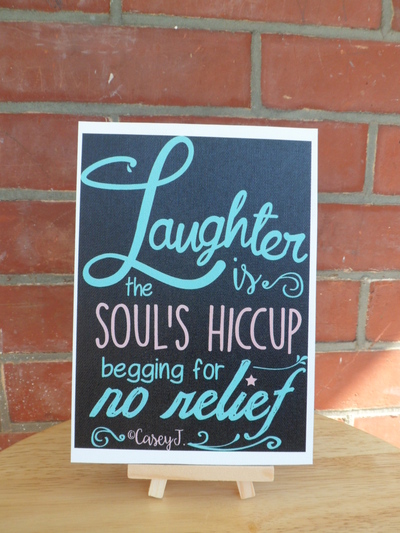 8x 10" Canvas Minis - Laughter