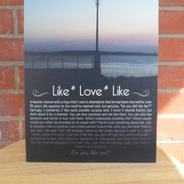 8 x 10" Canvas Mini - Like Love Like