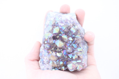 Titanium Treated Amethyst 