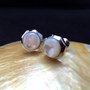 Mother of Pearl Cufflinks, Wedding Cufflinks with Mother of Pearl inlay, Mens Cufflinks, Unique Cufflinks-2