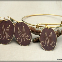 Monogrammed Cosmetic Bag and Jewelry Set - Thumbnail 1