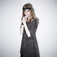 PUNK RAVE GREY BLACK PUNK LOOSE SWEATSHIRT PT-067 - Thumbnail 2