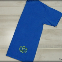Comfort Colors Monogrammed Basic T-Shirt - Thumbnail 2