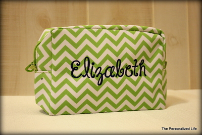 Chevron Cosmetic Bag