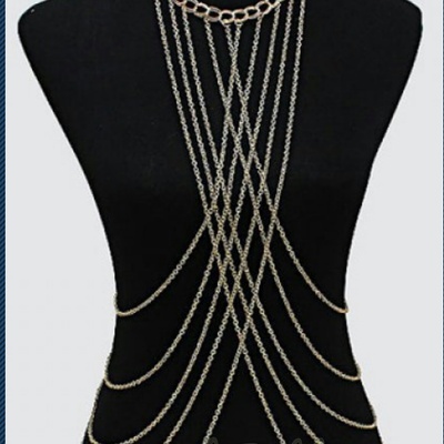 Stylish multi-layered body jewelry for women