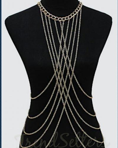 Stylish Multi-Layered Body Jewelry For Women
