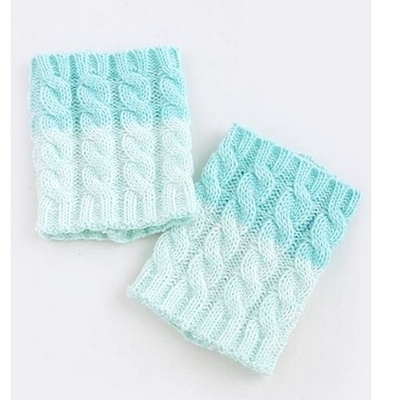 Ombre Mint Boot Topper