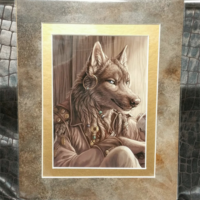 Grayson reed 5 x 7 matted print